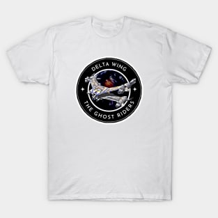 Delta Wing - The Ghost Riders - Starfury - White - Sci-Fi - B5 T-Shirt